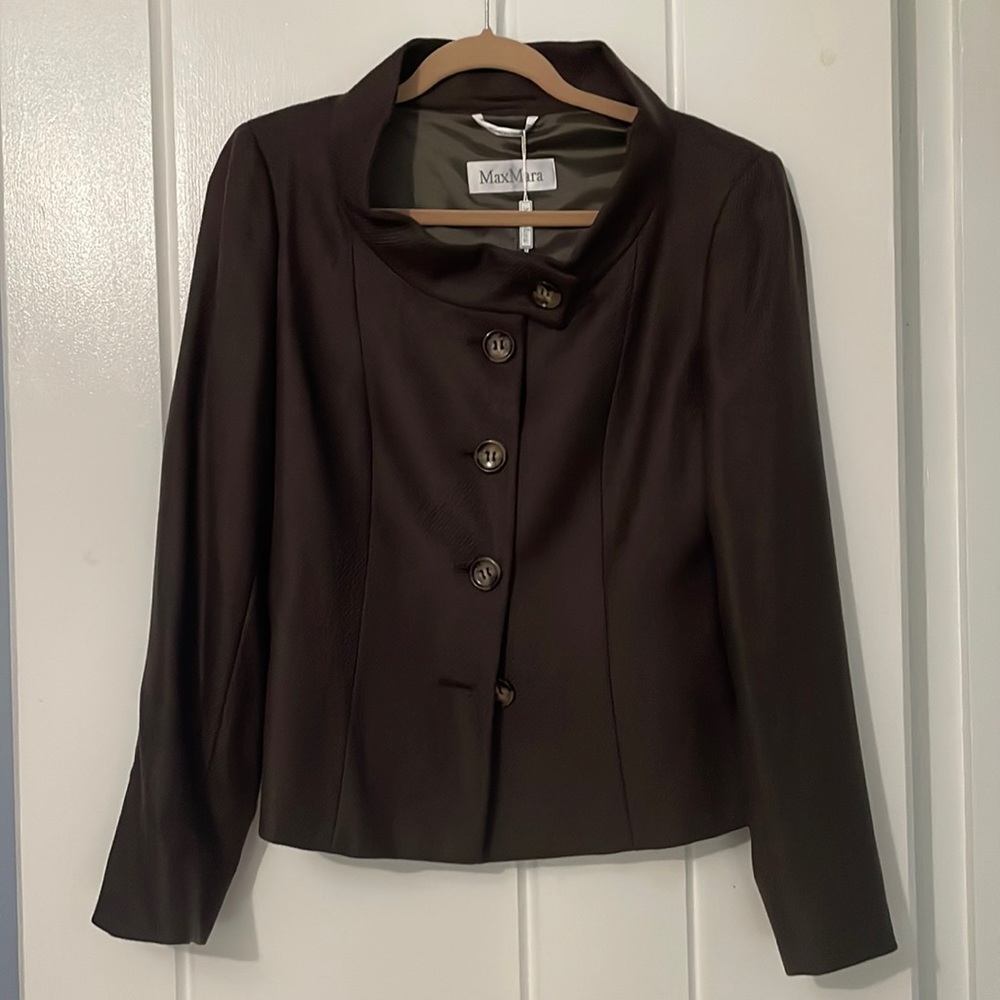 Brown blazer